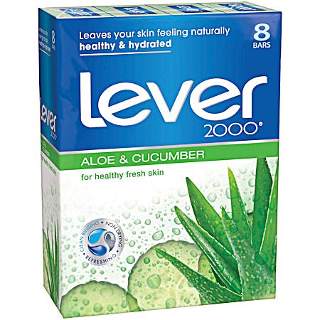 Aloe & Cucumber Scent Bar Soap - 8 ct