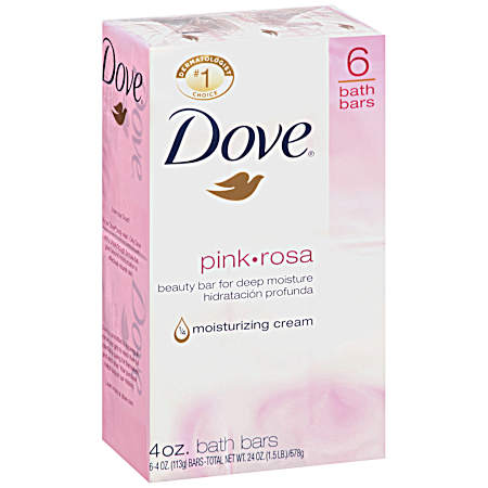 24 oz Pink Rosa Beauty Bar - 6 pk