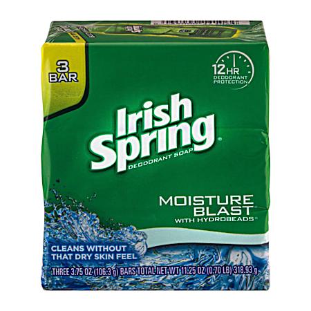 Moisture Blast Deodorant Bar Soap - 3 ct