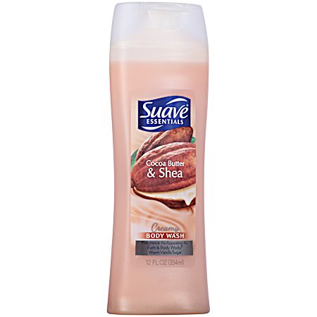 Essentials 12 fl oz Cocoa Butter & Shea Body Wash