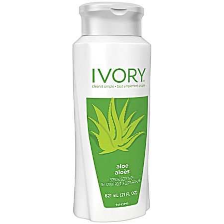 21 fl oz Aloe Scented Body Wash