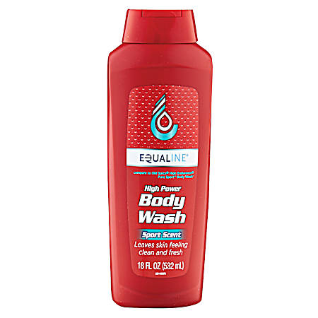 18 oz High Power Sport Body Wash