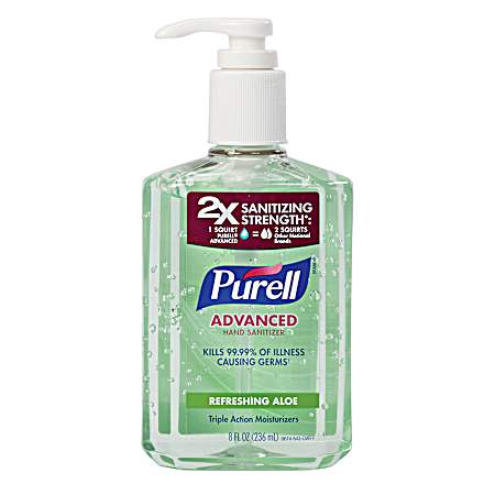 8 oz Refreshing Aloe Advanced Hand Sanitizer