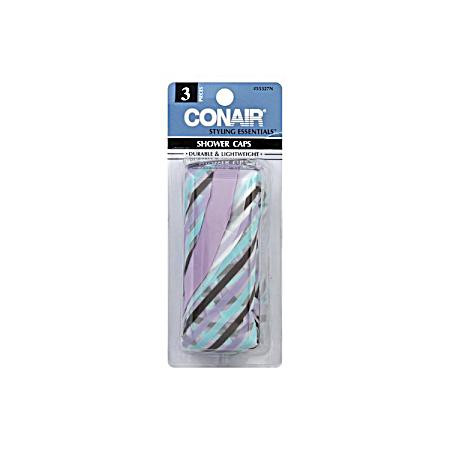 Shower Caps - 3 pk