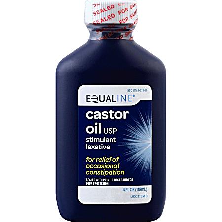 Castor Oil USP 4 fl oz Liquid Laxative
