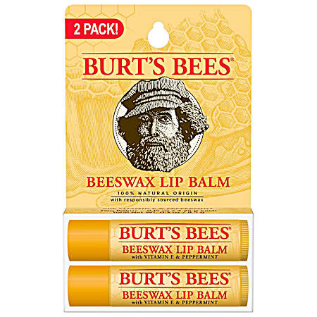 .15 oz Beeswax Lip Balm - 2 pk
