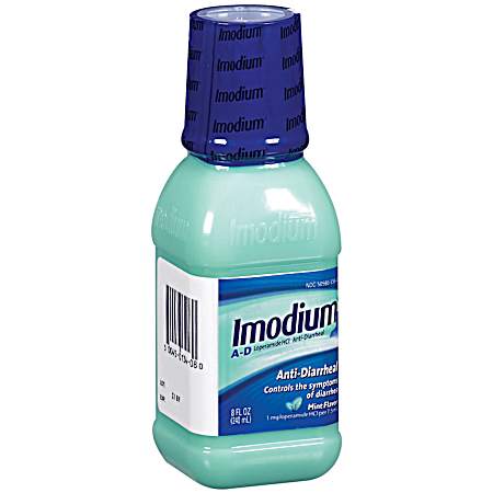 A-D 8 fl oz Mint Flavor Liquid Anti-Diarrheal