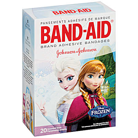 Disney Frozen Adhesive Bandages - 20 ct
