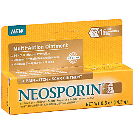 0.5 oz First Aid Antibiotic/Pain Relieving Ointment