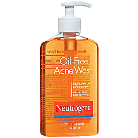 9.1 fl oz Oil-Free Acne Wash
