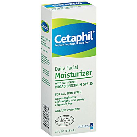4 fl oz Daily Facial Moisturizer w/ SPF 15