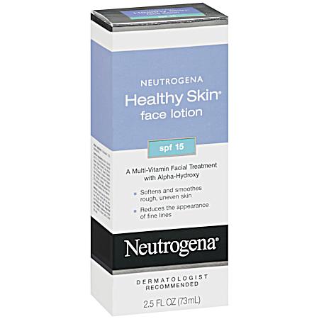 2.5 fl oz Healthy Skin Face Lotion w/ SPF 15