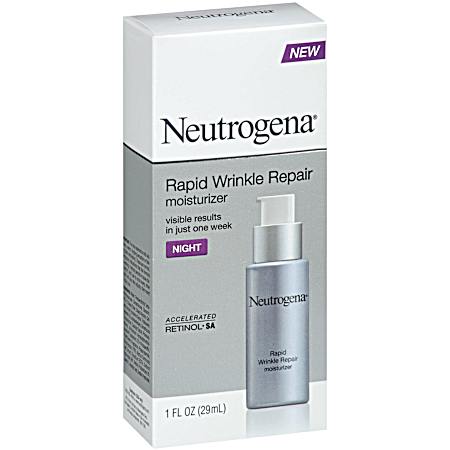 1 fl oz Rapid Wrinkle Repair Night Facial Moisturizer