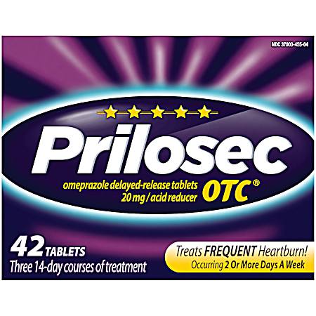 20 mg Delayed Release Omeprazole Tablets - 42 ct