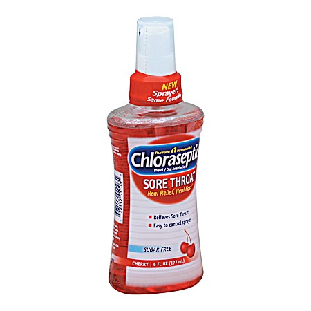 6 fl oz Cherry Oral Pain Reliever Spray