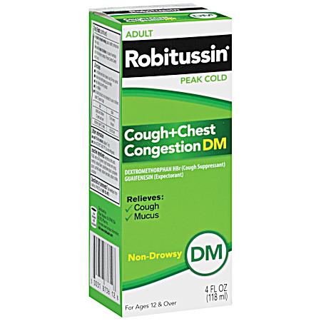 DM 4 fl oz Cough & Chest Congestion Liquid