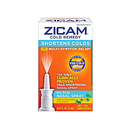 Cold Remedy 0.5 fl oz No-Drip Nasal Spray