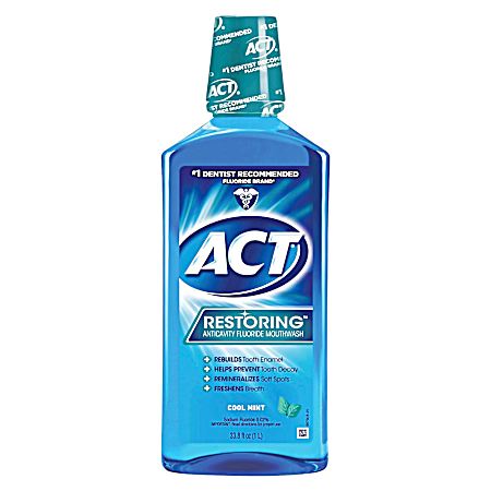 33.8 oz Cool Mint Mouthwash