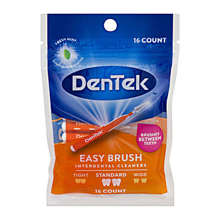 Easy Brush Fresh Mint Interdental Cleaners - 16 ct