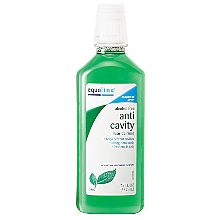 Anticavity 18 fl oz Mint Alcohol-Free Mouthwash