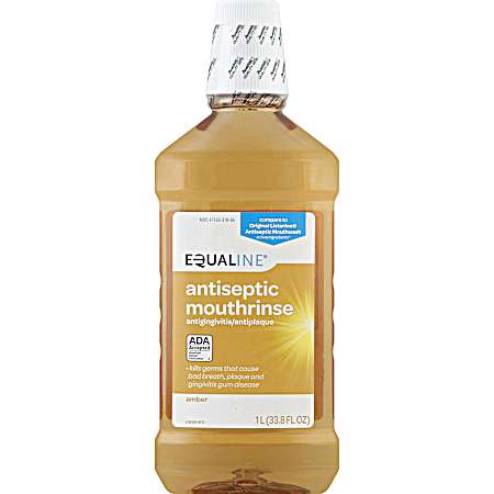 33.8 oz Amber Antiseptic Mouth Rinse