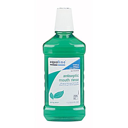 33.8 oz Spring Mint Antiseptic Mouth Rinse