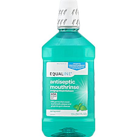 50.7 fl oz Spring Mint Antiseptic Mouthwash