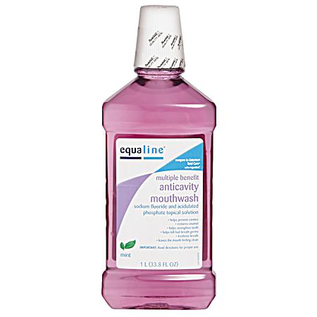 Multiple Benefit 33.8 fl oz Mint Anticavity Mouthwash