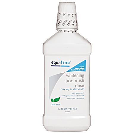 32 fl oz Clean Mint Whitening Pre-Brush Rinse