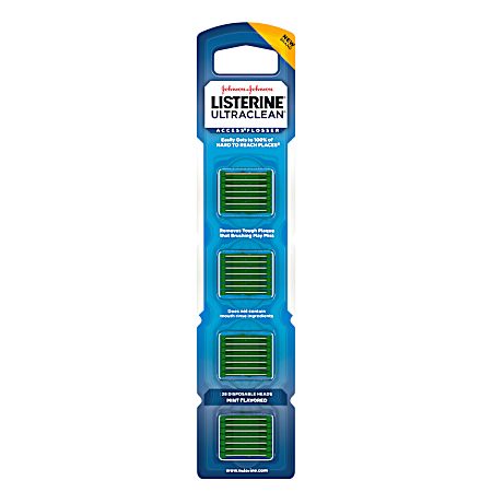 Ultra Clean Access Flosser Refill Heads - 28 ct