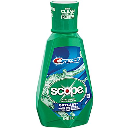 33.8 Oz Scope Outlast Mouthwash