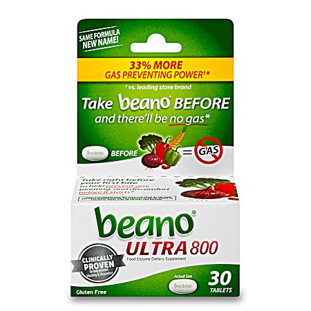 Ultra 800 Food Enzyme Dietary Supplement - 30 ct