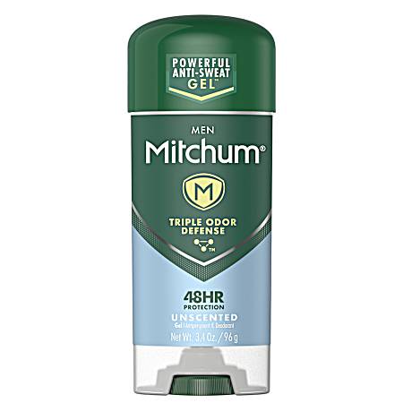 3.4 oz Unscented Gel Anti-Perspirant & Deodorant