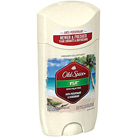 2.6 oz Fresher Collection Fiji Deodorant Solid