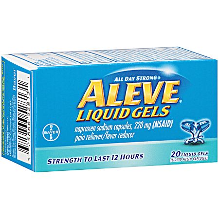 Pain Reliever/Fever Reducer Liquid Gels