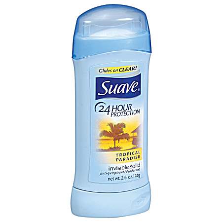 2.6 oz Tropical Paradise Invisible Solid Anti-Perspirant/Deodorant