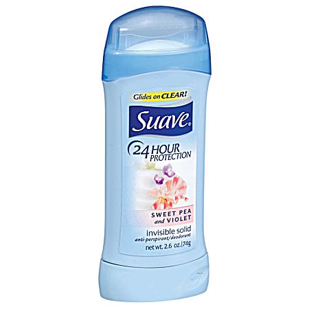 2.6 oz Sweet Pea & Violet Invisible Solid Anti-Perspirant/Deodorant