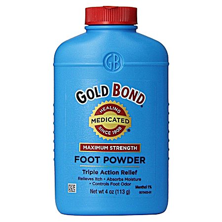 4 oz Maximum Strength Medicated Foot Powder