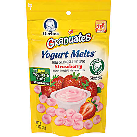 Graduates 1.0 oz Strawberry Freeze-Dried Yogurt & Fruit Snacks