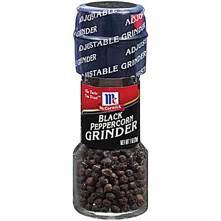 Black Peppercorn Grinder
