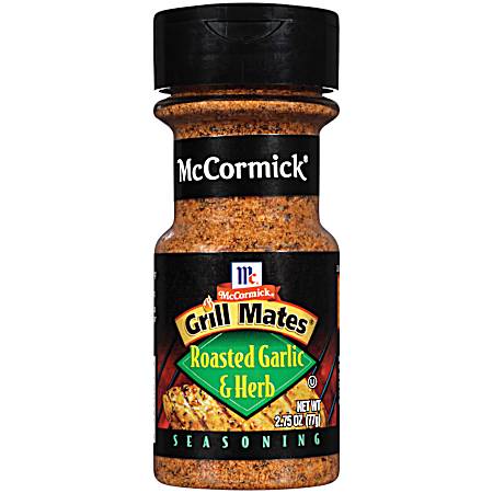 2.75 oz Grill Mates Roasted Garlic & Herb Seasoning