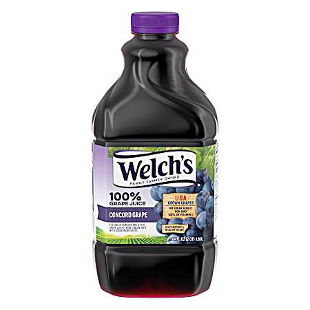 64 oz Concord Grape Juice