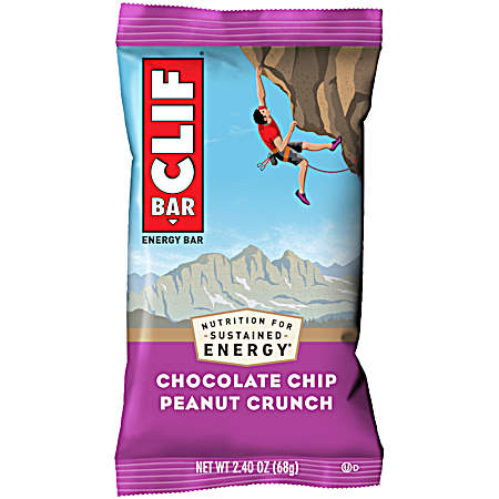 2.4 oz Chocolate Chip Peanut Crunch Energy Bar