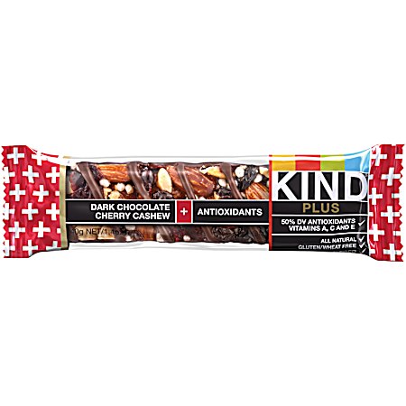 1.4 oz Dark Chocolate Cherry Cashew +Antioxidants Granola Bar