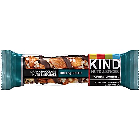 1.4 oz Dark Chocolate Nuts & Sea Salt Granola Bar