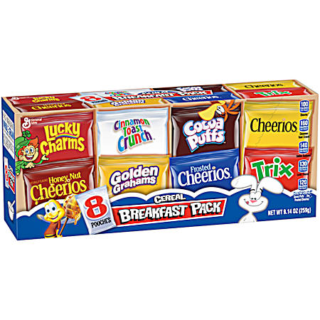 9.14 Cereal Breakfast Pack - Assorted