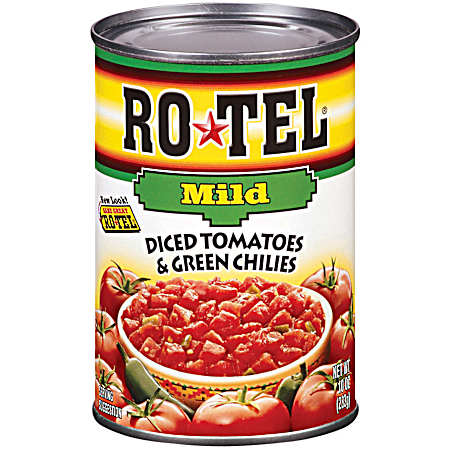 10 oz Mild Diced Tomatoes & Green Chilies