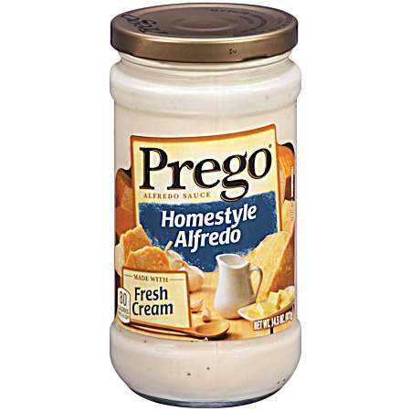 14.5 oz Homestyle Alfredo Pasta Sauce