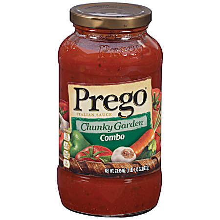 23.75 oz Chunky Garden Combo Italian Sauce