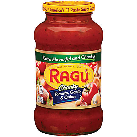 Chunky Tomato Garlic & Onion Sauce - 24 oz.